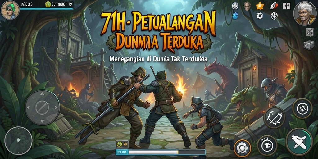 Gameplay menegangkan dengan grafis yang memukau dari 71H.