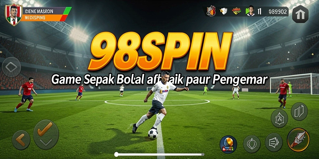 Tampilan gameplay seru di 98SPIN dengan pertandingan yang menegangkan.