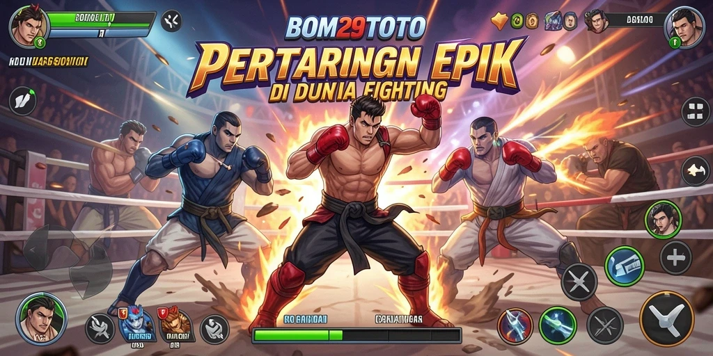 Tampilan gameplay BOM29TOTO yang menegangkan dan penuh aksi.