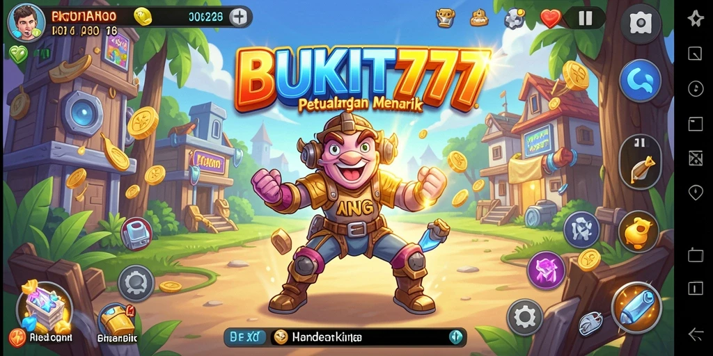 Tangkapan layar BUKIT777 menampilkan aksi gameplay yang penuh semangat dan tantangan.