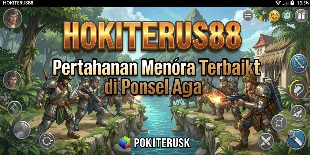 Tangkapan layar HOKITERUS88 menampilkan sistem pertahanan yang strategis dan mendebarkan.