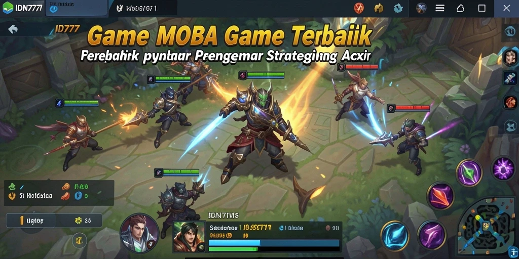 Tampilan gameplay seru dalam IDN777 yang mendebarkan.