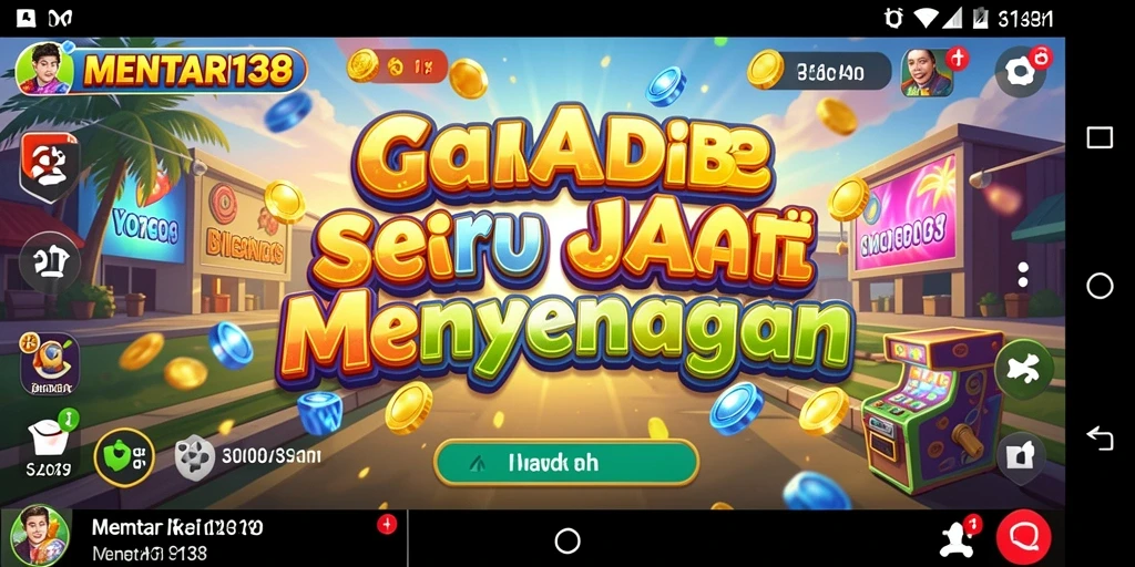 Tampilan gameplay seru MENTARI138 dengan tantangan menarik.