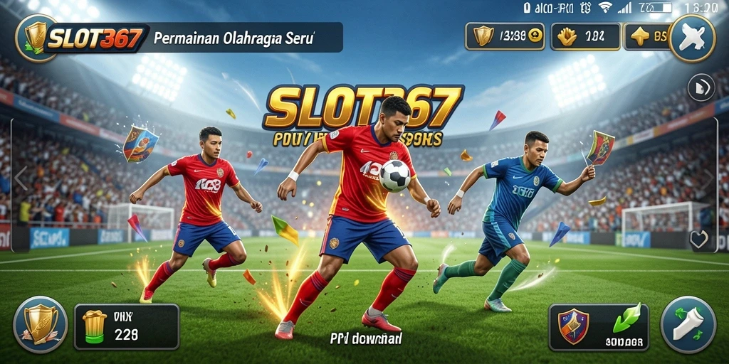 Tampilan gameplay SLOT367 yang menegangkan dalam pertandingan olahraga.