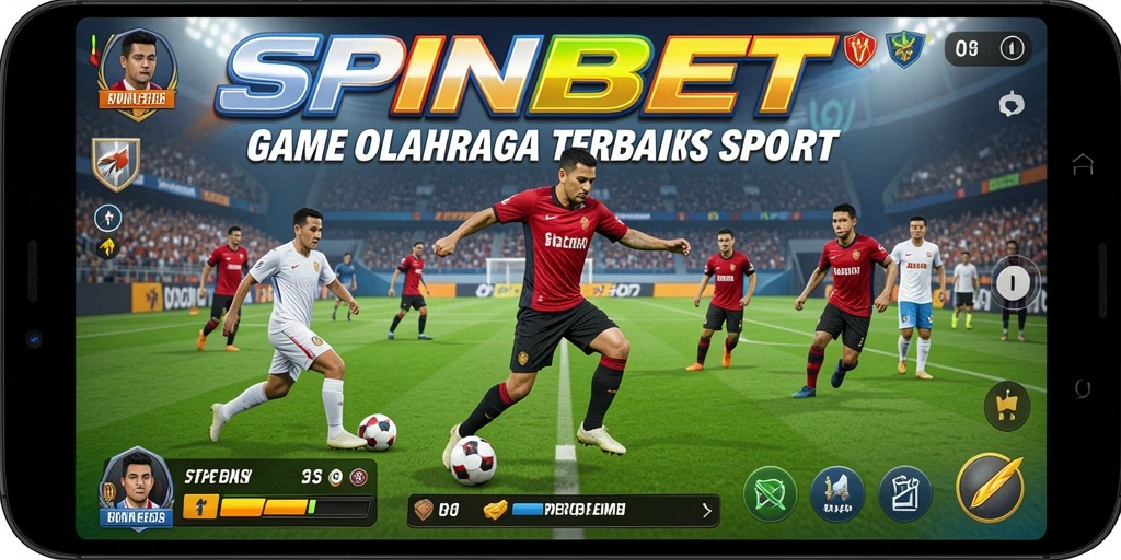Tampilan menarik dari gameplay SPINBET saat bertaruh pada olahraga.