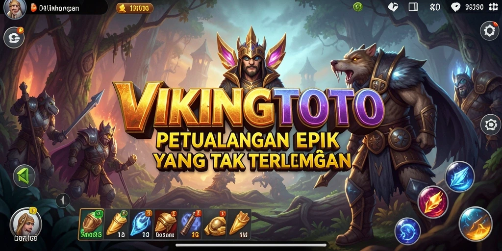 Gameplay seru VIKINGTOTO dengan petualangan penuh tantangan.