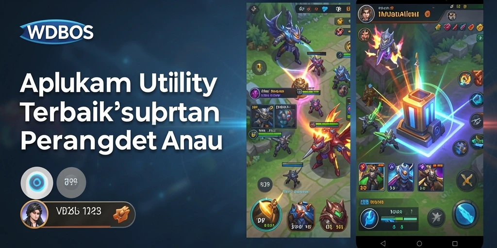 Tampilan antarmuka aplikasi WDBOS untuk optimasi perangkat.